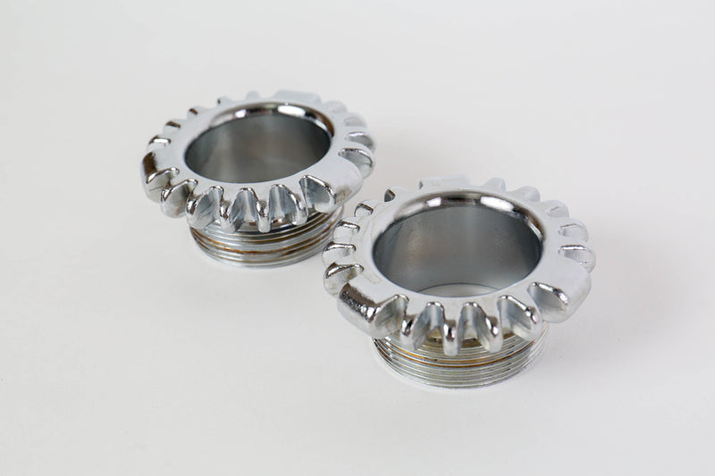 EXHAUST LOCKRING (CHROME - LONG EARLY TYPE)